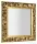 SaphoZEEGRAS tükör fa kerettel, 90x90cm, arany (IN416)