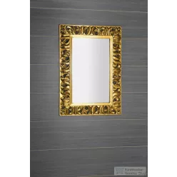 Sapho ZEEGRAS tükör fa kerettel, 70x100cm, arany (IN448)