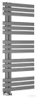 Sapho SILVANA fürdőszobai radiátor 500x1236mm, metál ezüst IR153