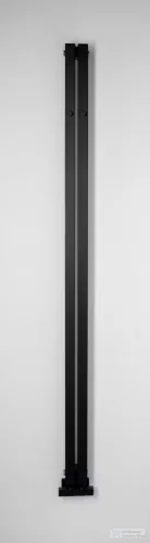 Sapho LETIZIA fürdőszobai radiátor 90x1800mm, matt fekete IR245B