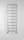 Sapho METRO LIGHT fürdőszobai radiátor, 400x1140mm, króm (IR445R)
