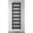 Sapho FANTINA fürdőszobai radiátor, 500x1647mm, matt fekete (IR515)