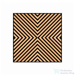   Leziter Akusztikus falpanel Deco IV bambusz hatású 60x60x1,8 cm J01TF01-BAM