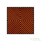 Leziter Akusztikus falpanel Deco IV dió hatású 60x60x1,8 cm J01TF01-WAL