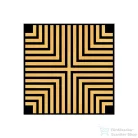 Leziter Akusztikus falpanel Deco V bambusz hatású 60x60x1,8 cm J01TF02-BAM
