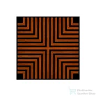 Leziter Akusztikus falpanel Deco V dió hatású 60x60x1,8 cm J01TF02-WAL
