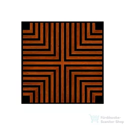   Leziter Akusztikus falpanel Deco V dió hatású 60x60x1,8 cm J01TF02-WAL