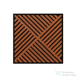   Leziter Akusztikus falpanel Deco VIII dió hatású 60x60x1,8 cm J01TF08-WAL