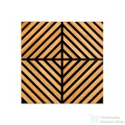 Leziter Akusztikus falpanel Deco IX bambusz hatású 60x60x1,8 cm J01TF14-BAM