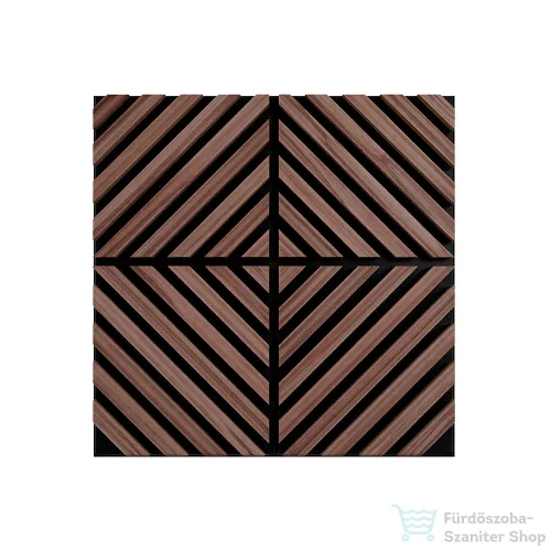 Leziter Akusztikus falpanel Deco IX olajos tölgy hatású 60x60x1,8 cm J01TF14-OAK