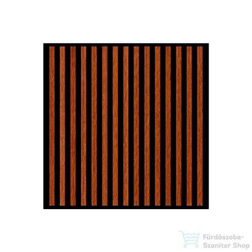 Leziter Akusztikus falpanel Deco II dió hatású 60x60x1,8 cm J01TF15-WAL