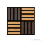 Leziter Akusztikus falpanel Deco X olajos tölgy hatású 60x60x1,8 cm J01TF16-OAK