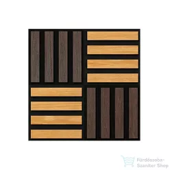   Leziter Akusztikus falpanel Deco X olajos tölgy hatású 60x60x1,8 cm J01TF16-OAK