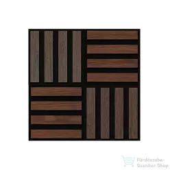   Leziter Akusztikus falpanel Deco X dió hatású 60x60x1,8 cm J01TF16-WAL