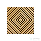 Leziter Akusztikus falpanel Deco XI bambusz hatású 60x60x1,8 cm J01TF24-BAM