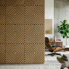 Leziter Akusztikus falpanel Deco XI bambusz hatású 60x60x1,8 cm J01TF24-BAM