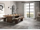 Rondine PROVENCE Grey 60x120 cm-es, rektifikált padlólap, J89408