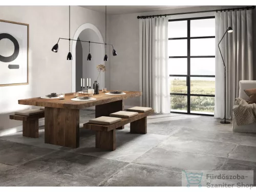 Rondine PROVENCE Grey 60x120 cm-es, rektifikált padlólap, J89408