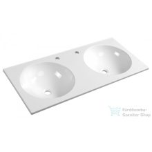   Sapho JUNO duplamosdó 101,5x15x46cm, öntöttmárvány, fehér JU100