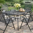 Leziter Melfi fém mesh kerti asztal 150x90x75 cm antracit JYL-22092-ANT