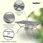 Leziter Melfi fém mesh kerti asztal 150x90x75 cm antracit JYL-22092-ANT