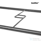 Leziter Melfi fém mesh kerti asztal 150x90x75 cm antracit JYL-22092-ANT