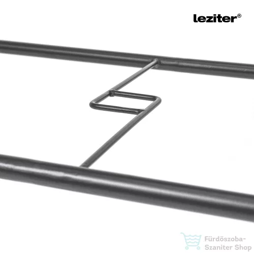 Leziter Melfi fém mesh kerti asztal 150x90x75 cm antracit JYL-22092-ANT