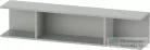 Duravit KETHO.2 80x17x15 cm-es fali polc rögzítőszettel, matt betonszürke K21208007070000