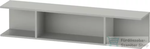 Duravit KETHO.2 80x17x15 cm-es fali polc rögzítőszettel, matt betonszürke K21208007070000
