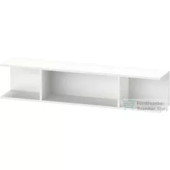   Duravit KETHO.2 80x17x15 cm-es fali polc rögzítőszettel, matt fehér K21208018180000