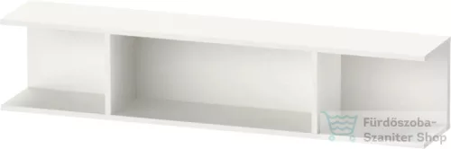 Duravit KETHO.2 80x17x15 cm-es fali polc rögzítőszettel, fényes fehér K21208022220000