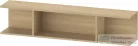 Duravit KETHO.2 80x17x15 cm-es fali polc rögzítőszettel, natúr tölgy K21208030300000