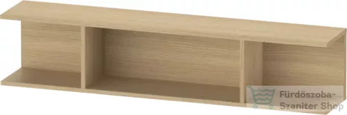 Duravit KETHO.2 80x17x15 cm-es fali polc rögzítőszettel, natúr tölgy K21208030300000