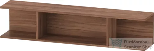 Duravit KETHO.2 80x17x15 cm-es fali polc rögzítőszettel, matt dió K21208079790000