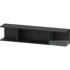   Duravit KETHO.2 80x17x15 cm-es fali polc rögzítőszettel, szupermatt grafit K21208080800000