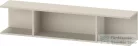 Duravit KETHO.2 80x17x15 cm-es fali polc rögzítőszettel, szupermatt taupe K21208083830000