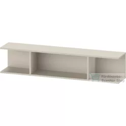   Duravit KETHO.2 80x17x15 cm-es fali polc rögzítőszettel, szupermatt taupe K21208083830000