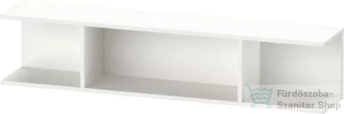 Duravit KETHO.2 80x17x15 cm-es fali polc rögzítőszettel, szupermatt fehér K21208084840000
