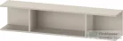 Duravit KETHO.2 80x17x15 cm-es fali polc rögzítőszettel, matt taupe K21208091910000