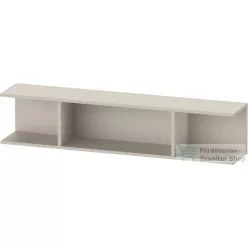   Duravit KETHO.2 80x17x15 cm-es fali polc rögzítőszettel, matt taupe K21208091910000