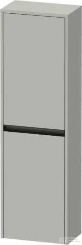 Duravit KETHO.2 132x40x24 cm-es, fali, 2 ajtós bútor, balos, matt betonszürke K21319L07070000