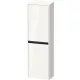 Duravit KETHO.2 132x40x24 cm-es, fali, 2 ajtós bútor, balos, fényes fehér K21319L22220000