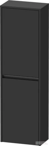 Duravit KETHO.2 132x40x24 cm-es, fali, 2 ajtós bútor, balos, szupermatt grafit K21319L80800000