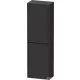 Duravit KETHO.2 132x40x24 cm-es, fali, 2 ajtós bútor, balos, szupermatt grafit K21319L80800000
