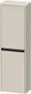Duravit KETHO.2 132x40x24 cm-es, fali, 2 ajtós bútor, balos, szupermatt taupe K21319L83830000