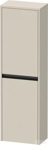 Duravit KETHO.2 132x40x24 cm-es, fali, 2 ajtós bútor, balos, szupermatt taupe K21319L83830000