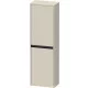 Duravit KETHO.2 132x40x24 cm-es, fali, 2 ajtós bútor, balos, szupermatt taupe K21319L83830000