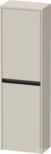 Duravit KETHO.2 132x40x24 cm-es, fali, 2 ajtós bútor, balos, matt taupe K21319L91910000