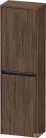 Duravit KETHO.2 132x40x24 cm-es, fali, 2 ajtós bútor, jobbos, matt sötét dió K21319R21210000