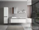 Duravit KETHO.2 176x40x36 cm-es, fali, 2 ajtós magas szekrény, balos, matt fehér K21329L18180000